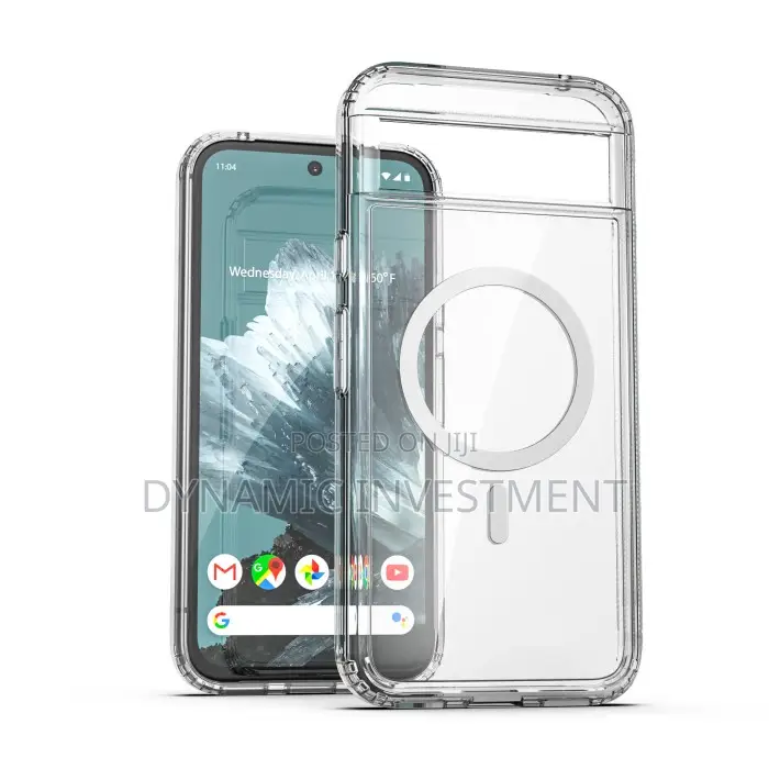 Google Pixel 8a Clear Magsafe Case Acrylic Pc Hybrid Cover