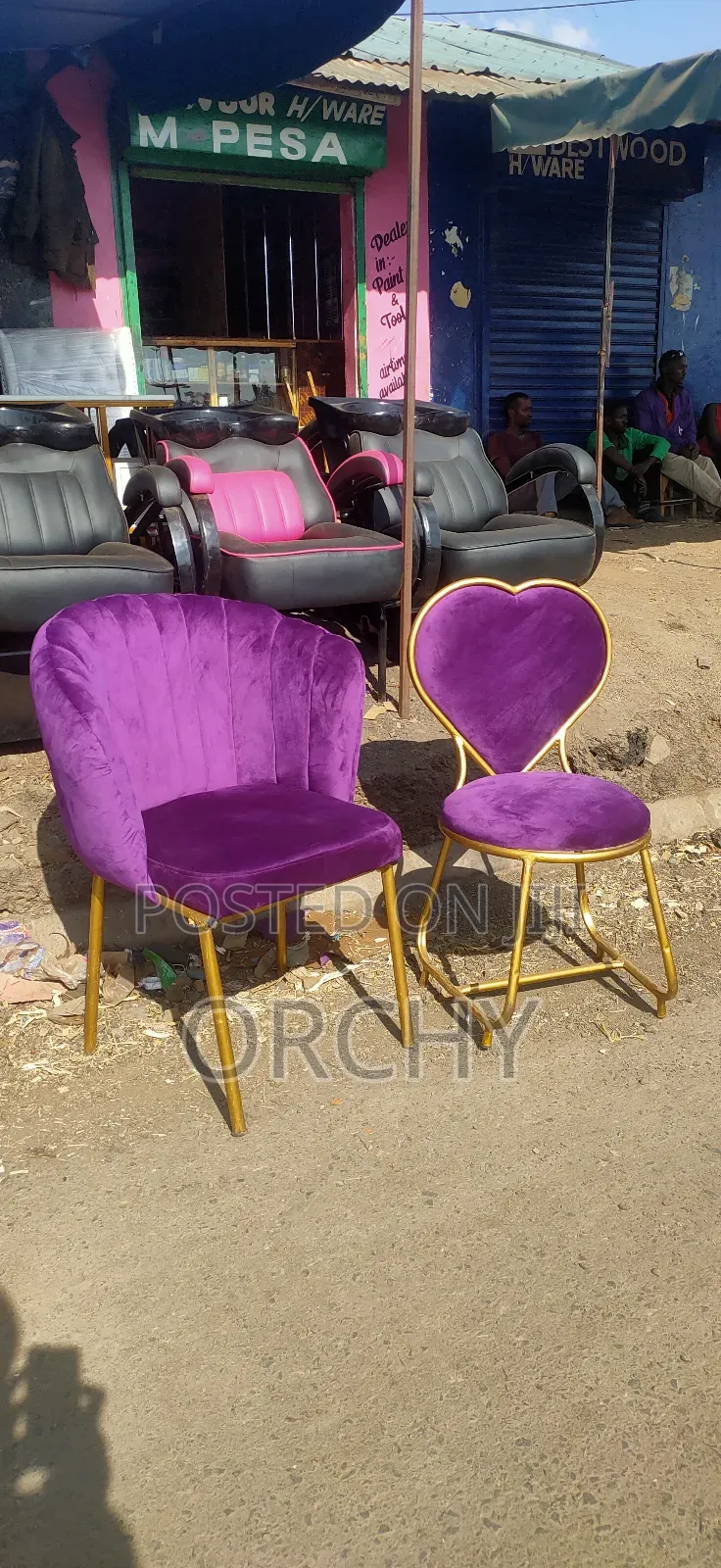 Nail Chair Set/ Manicure Seats