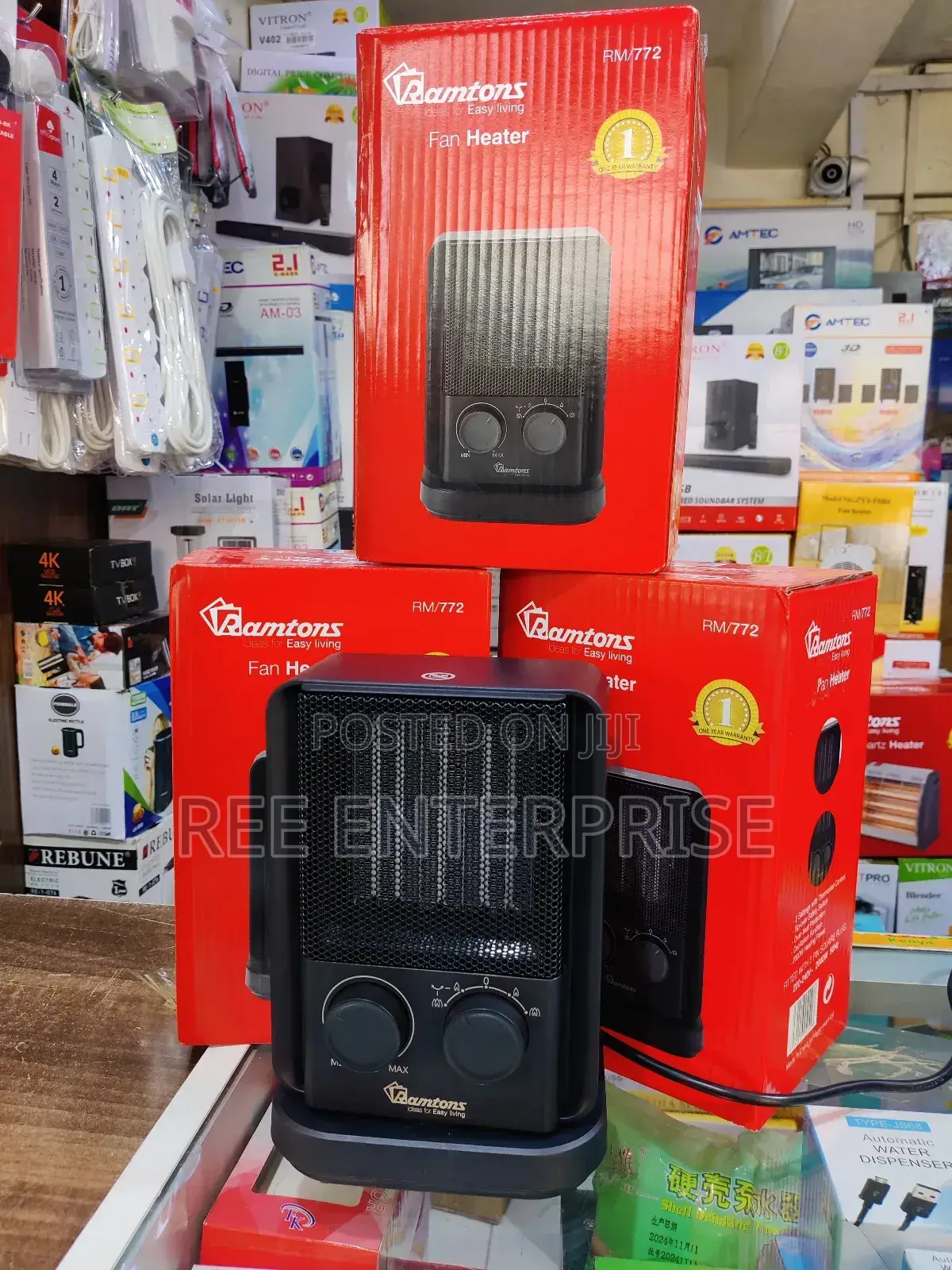 Brand New Ramtons Fan Heater Rm772