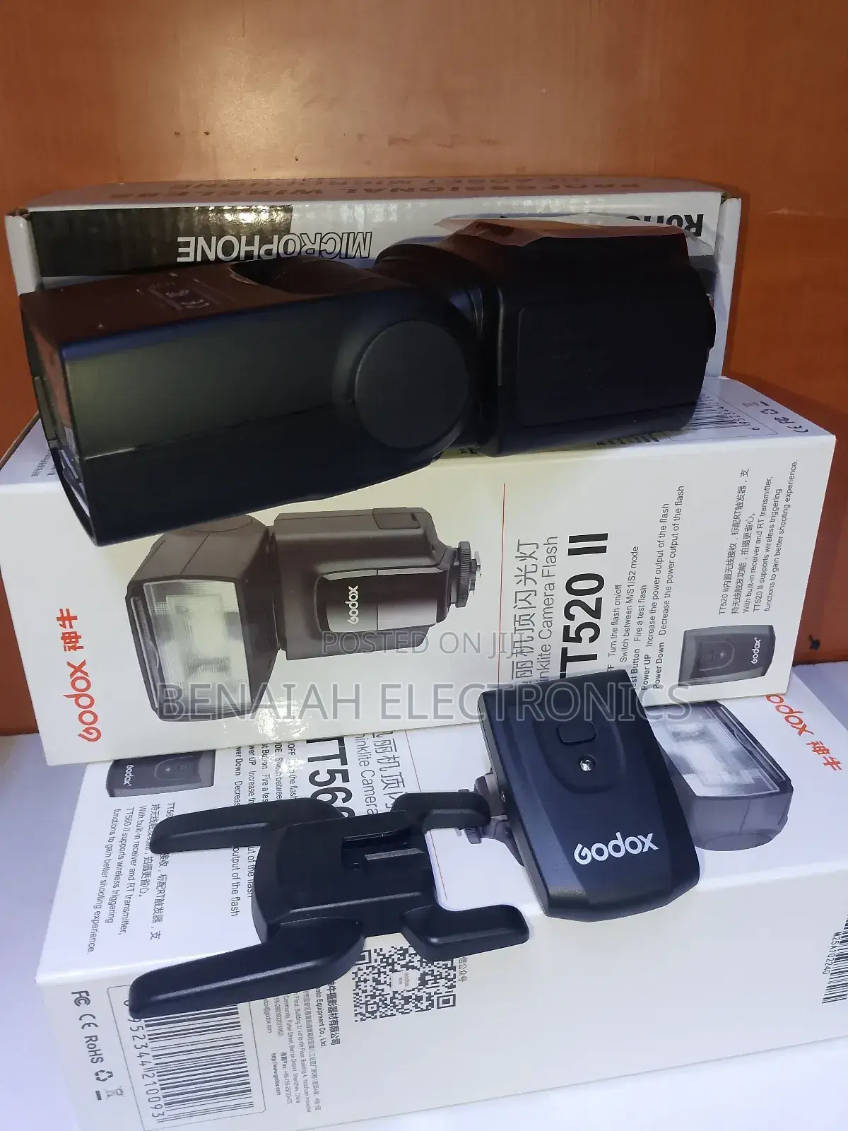 Godox Tt520 Camera Flash, High Performance Flash Light
