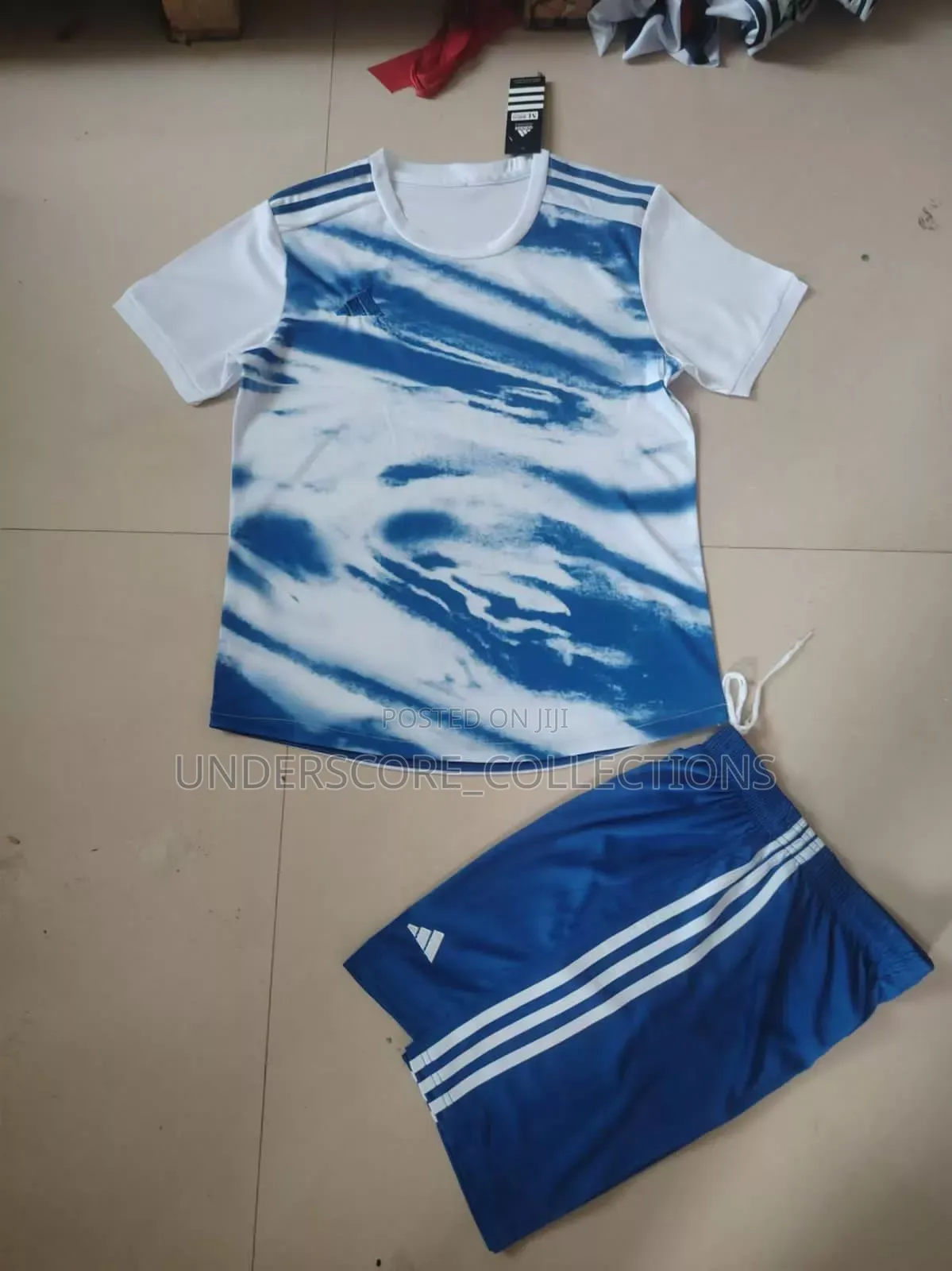 Blue Soccer Jersey Sets