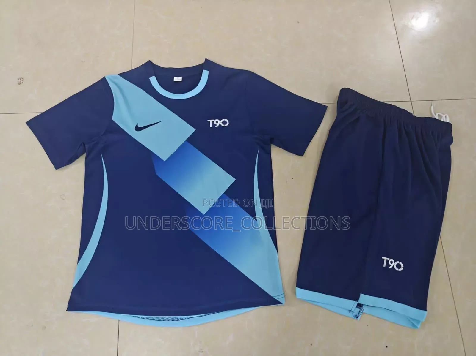 Blue Soccer Jersey Sets