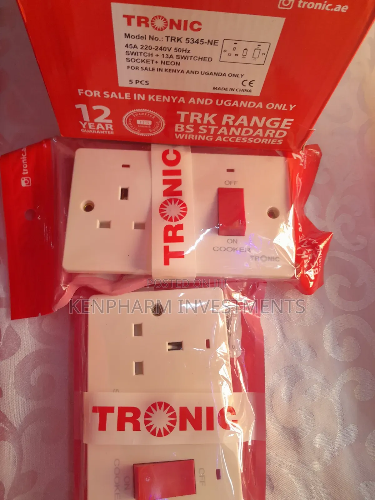 Tronic Cooker Unit; Cooker Socket Trc004