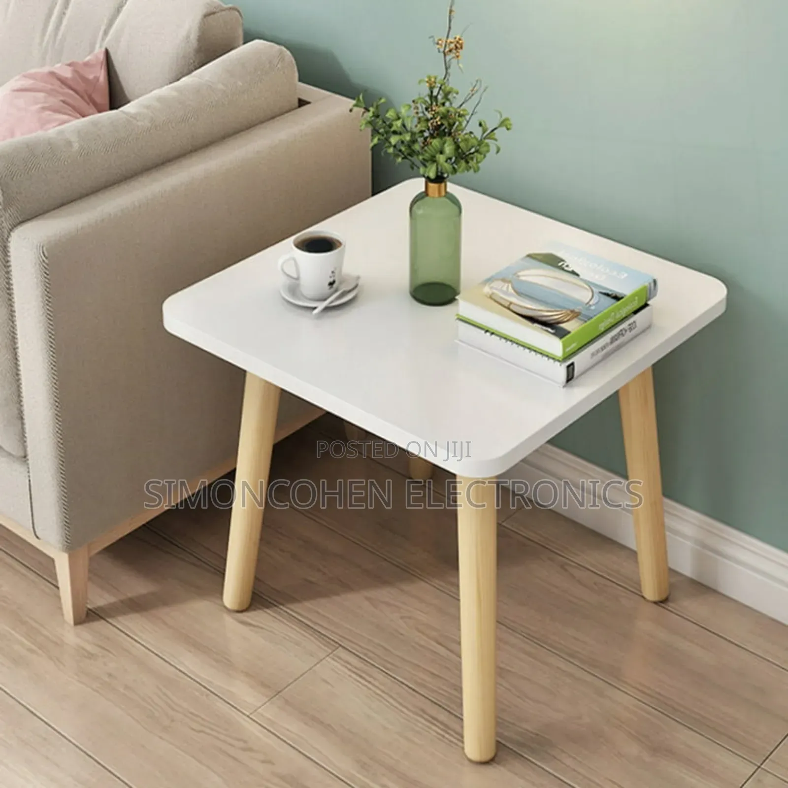 Contemporary Square Shaped Side Table/Stool