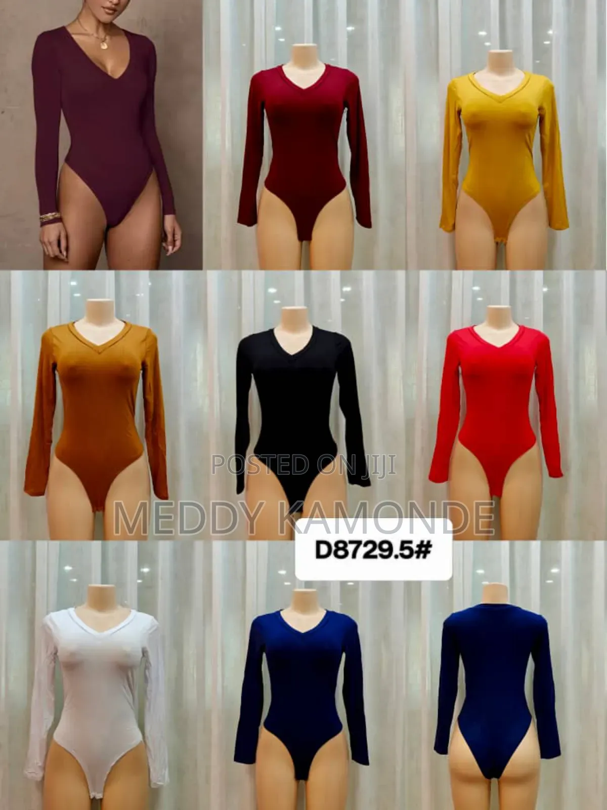 Classic Long Sleeved Bodysuit Top