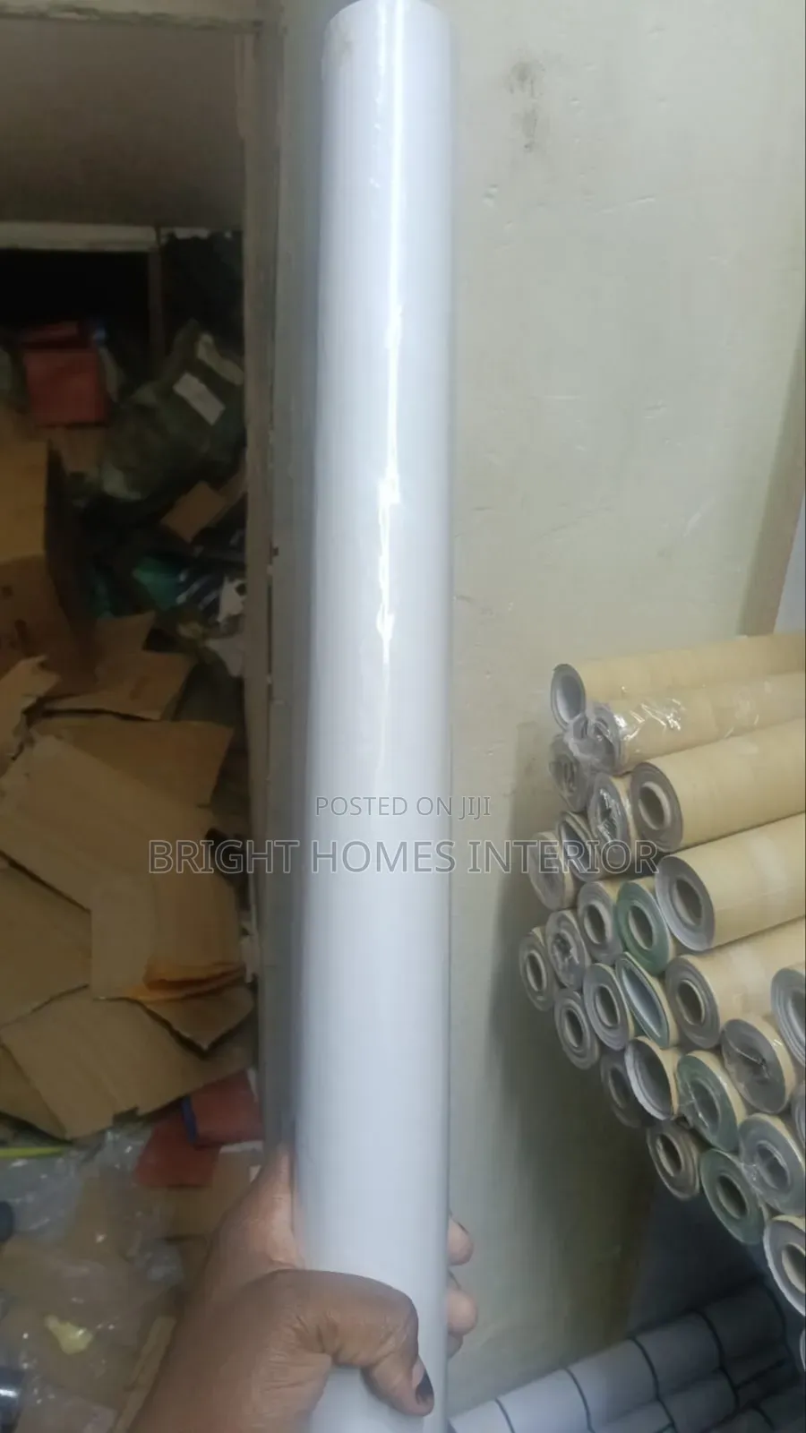 White Glossy Contact Paper Now Available