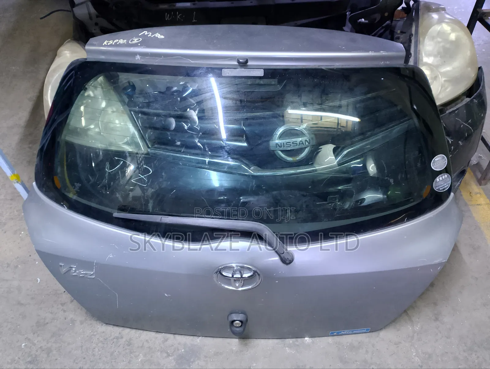 Vitz 2008 Tailgate
