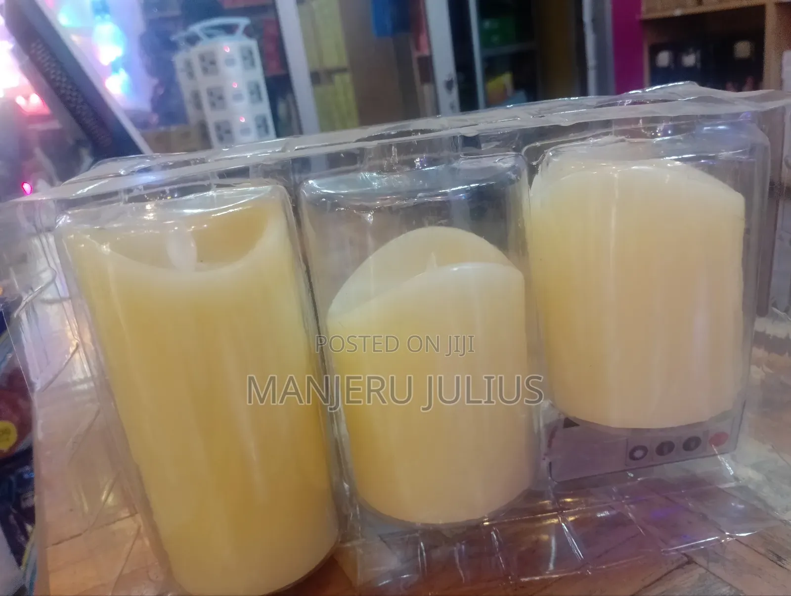 3piece Led Candles Light