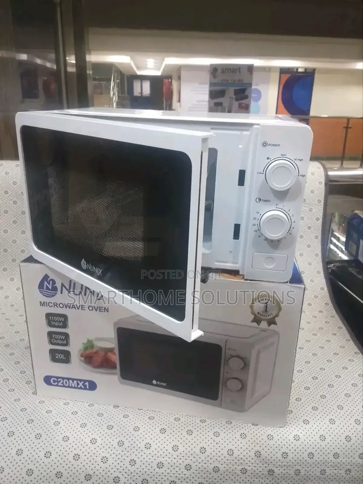 Efficient Nunix Manual Microwave Oven