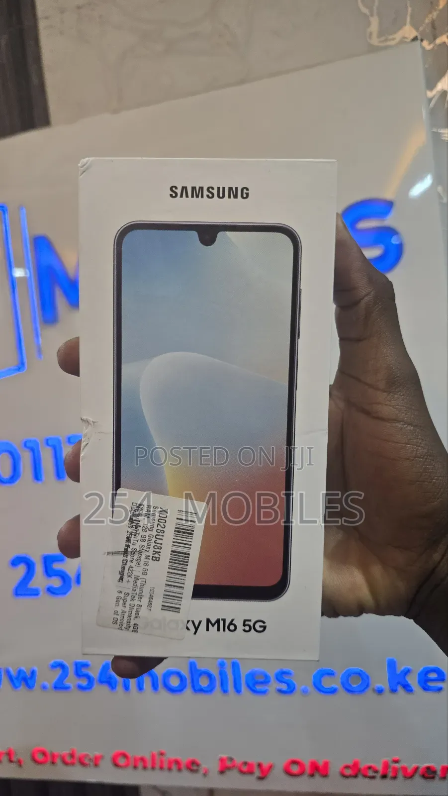 New Samsung Galaxy M16 128 GB Black