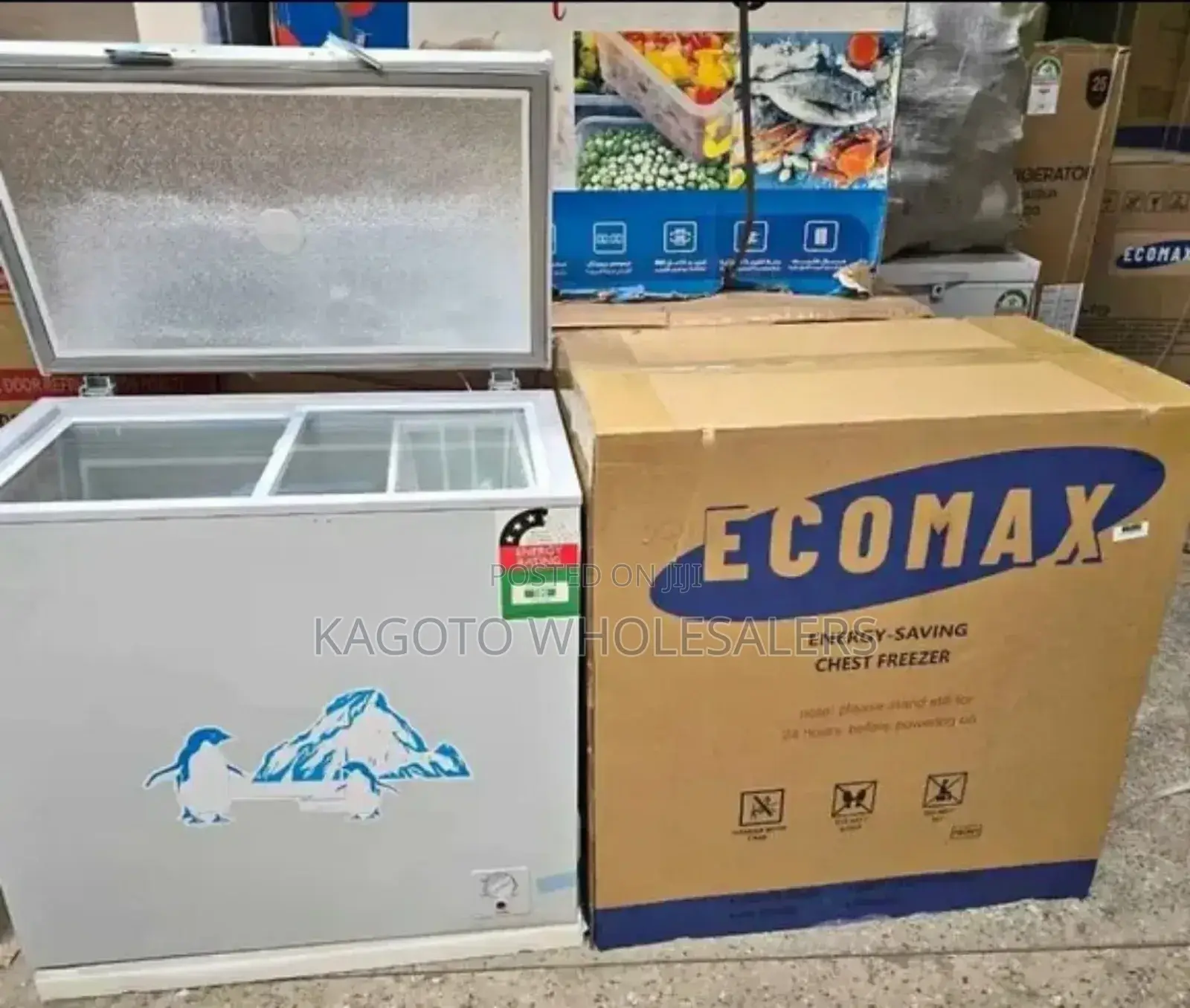 Ecomax 169litres Chest Deep Freezer E/169lf