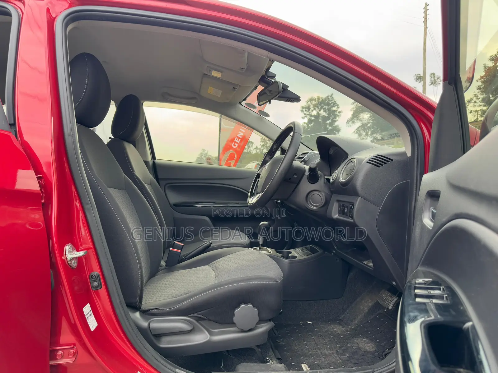 Mitsubishi Mirage 2018 Red