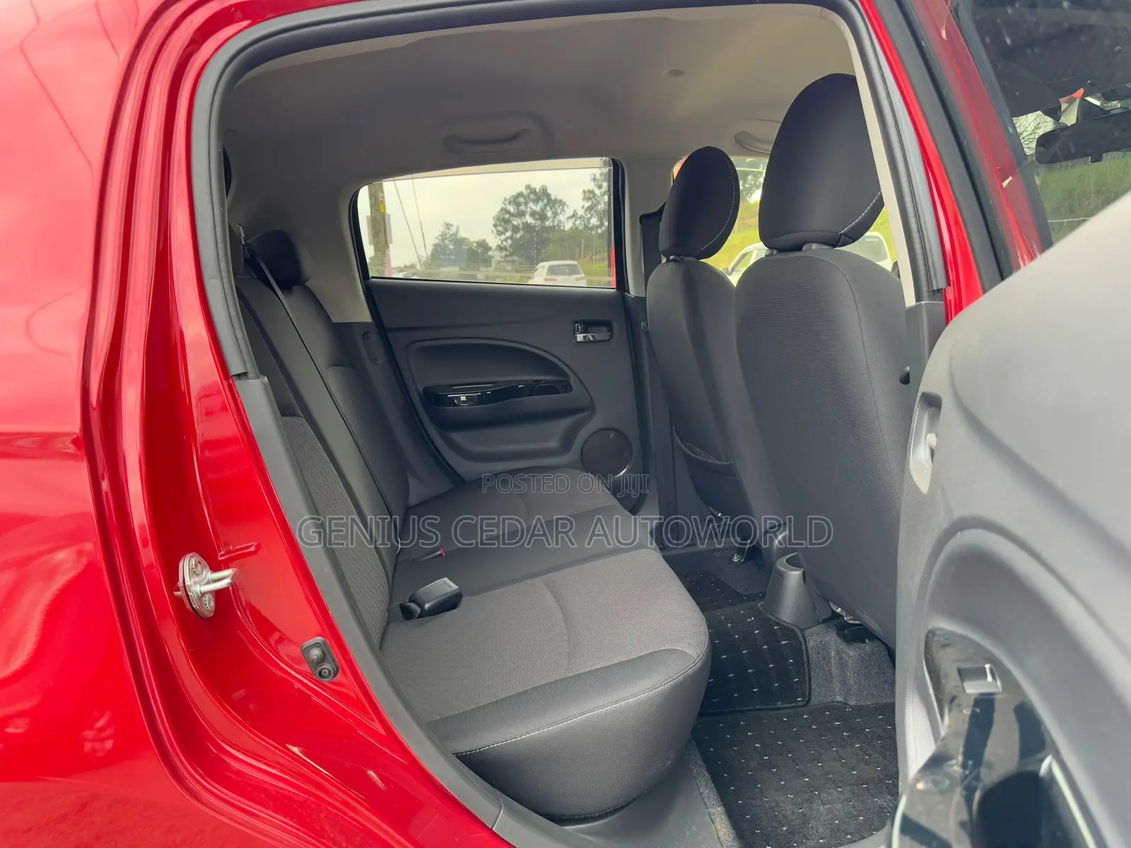 Mitsubishi Mirage 2018 Red