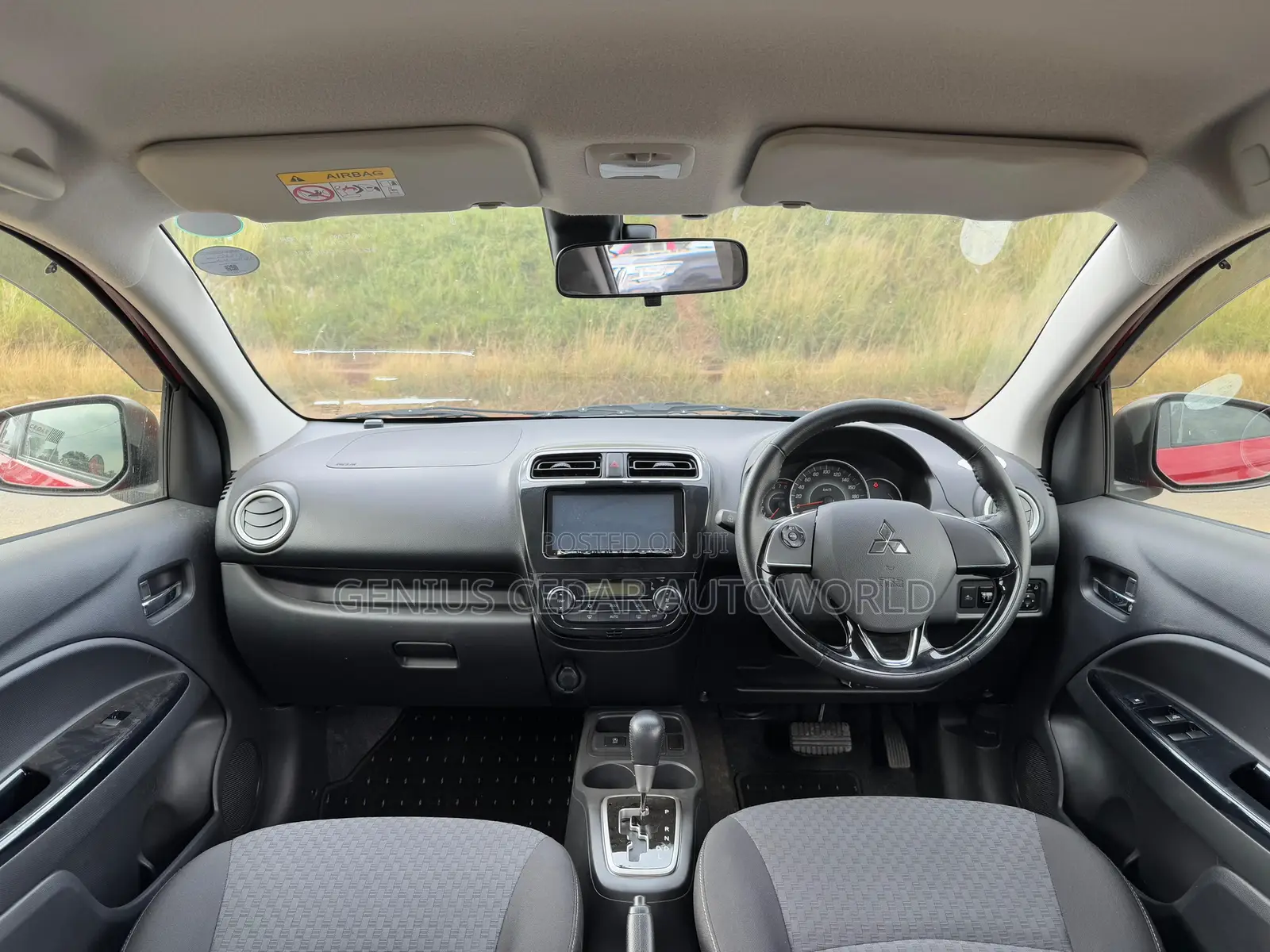 Mitsubishi Mirage 2018 Red