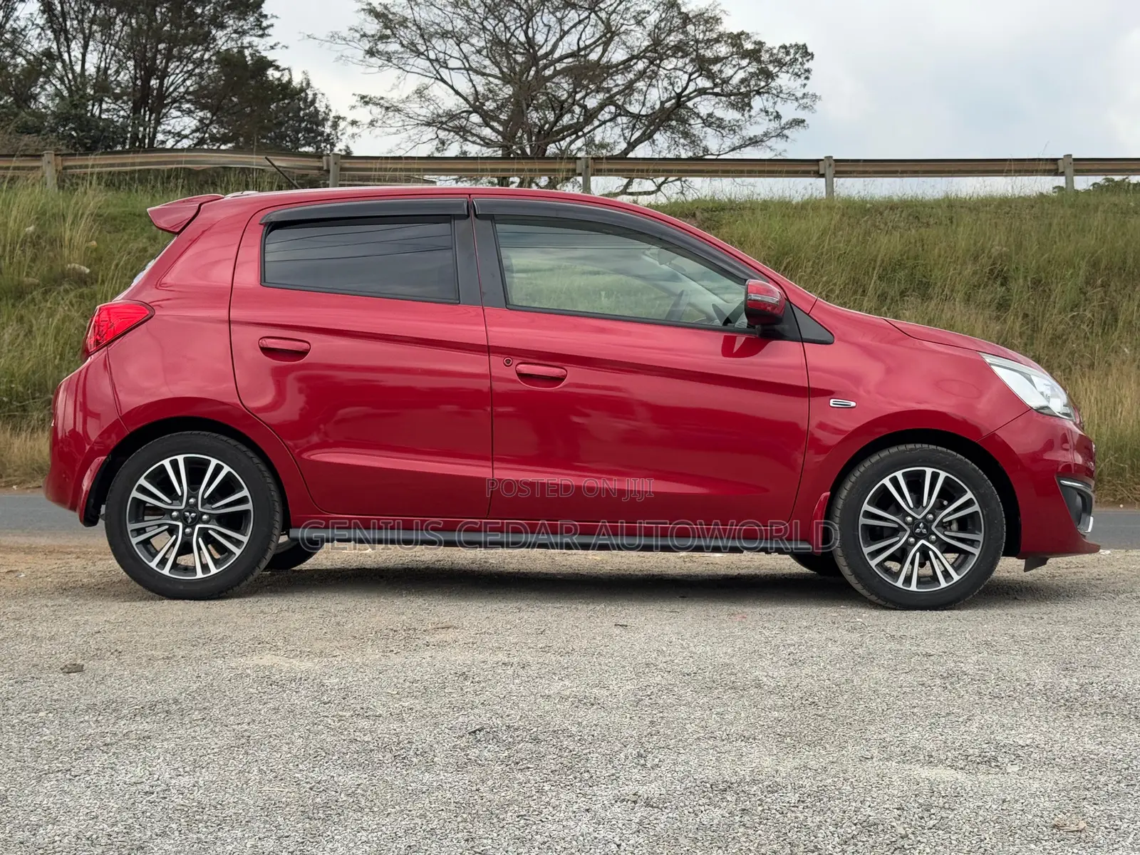 Mitsubishi Mirage 2018 Red