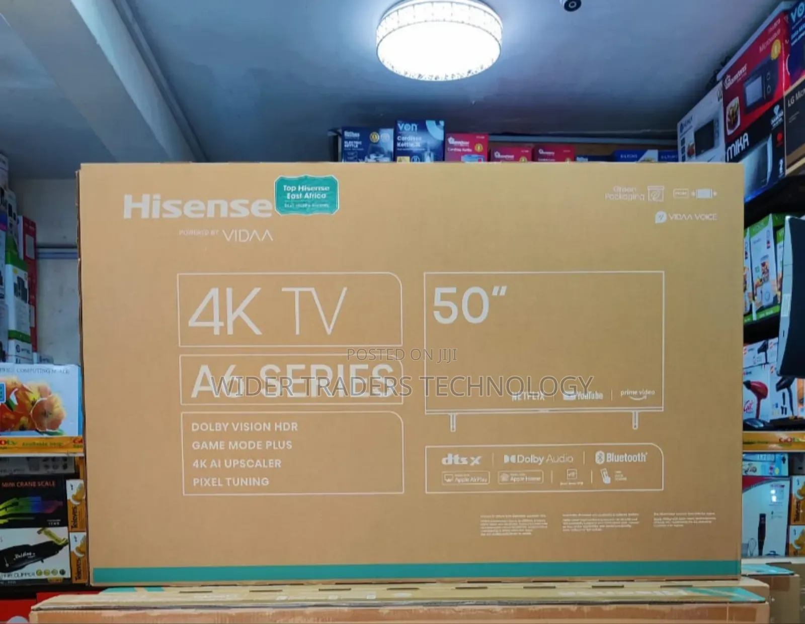 Hisense Tv 4k 50a6 Smart Frameless