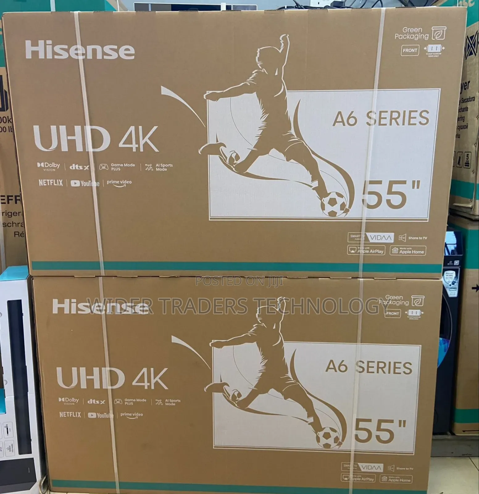 Hisense 55a6 Smart Tv
55-Inch Uhd Tv
Bluetooth