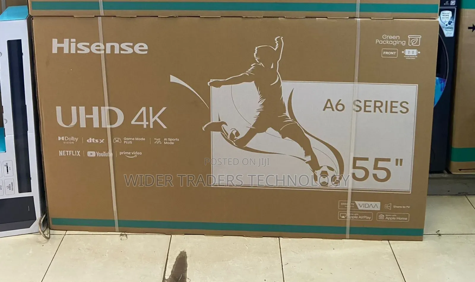 Hisense 55a6 Smart Tv
55-Inch Uhd Tv
Bluetooth