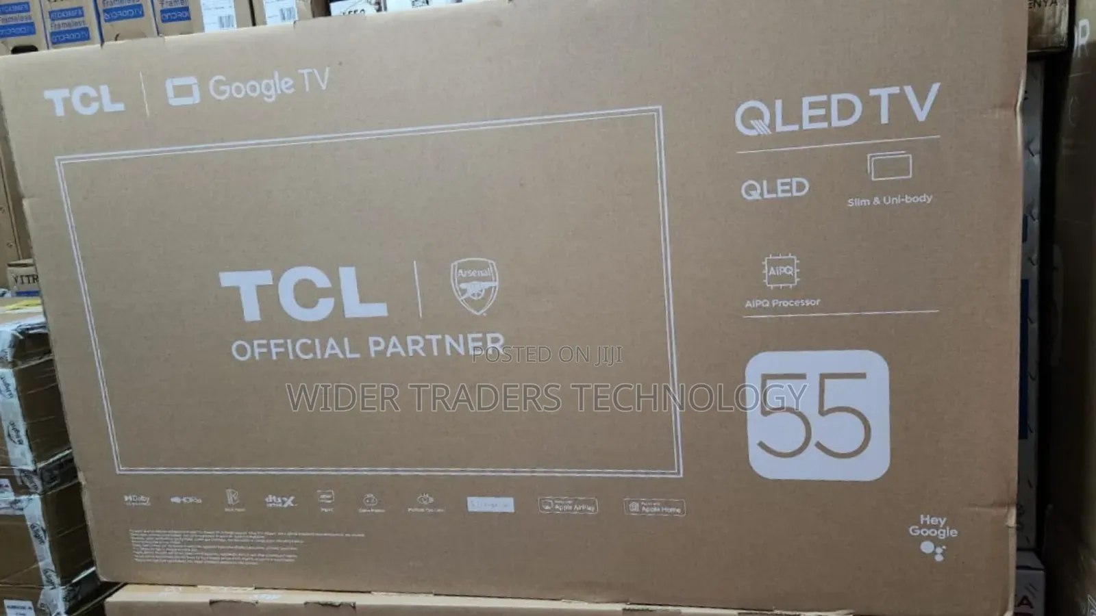 Tcl 55 " Smart Qled Google Tv