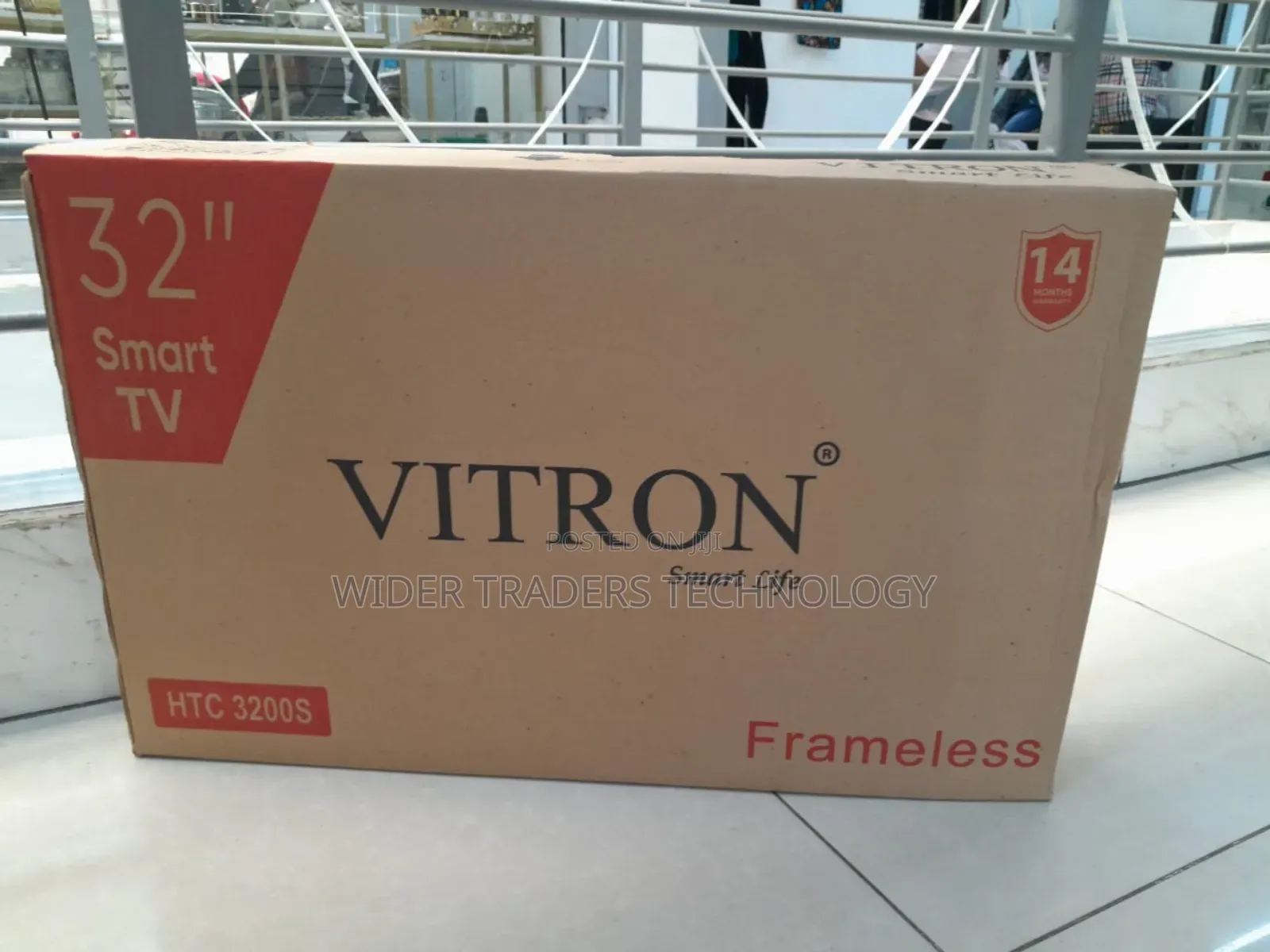 Vitron 32" Smart Android Frameless With Bluetooth 1080 Reso