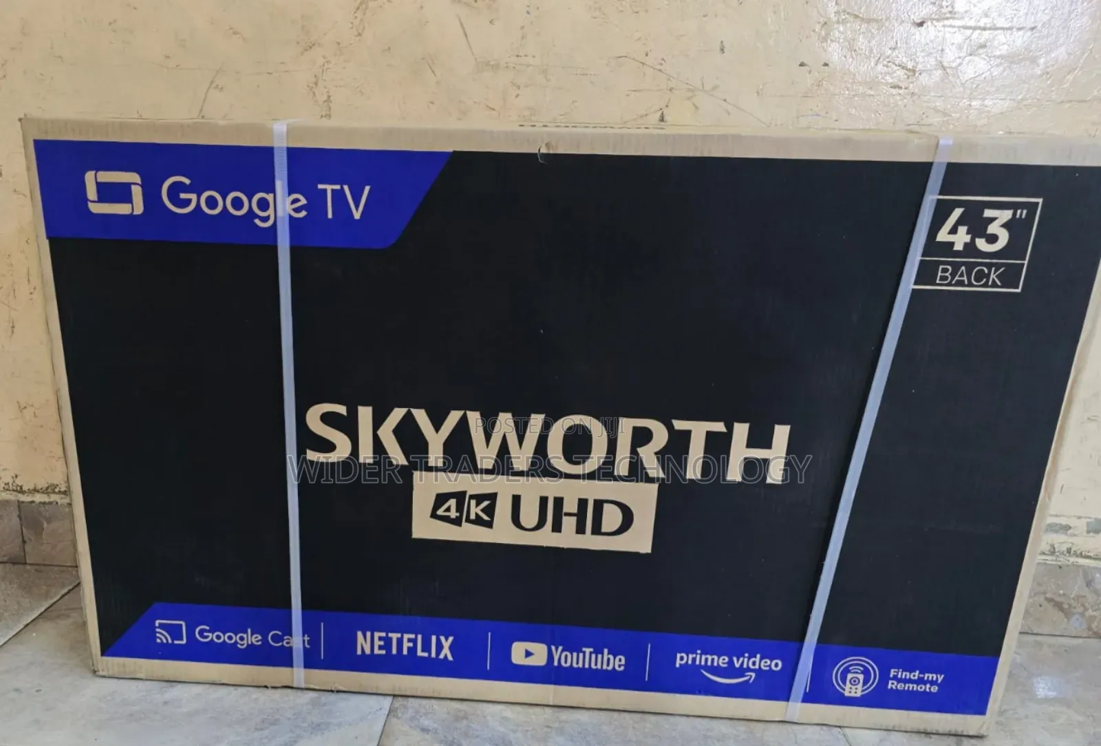 Skyworth 43 Inches Smart Android Bluetooth Flameless