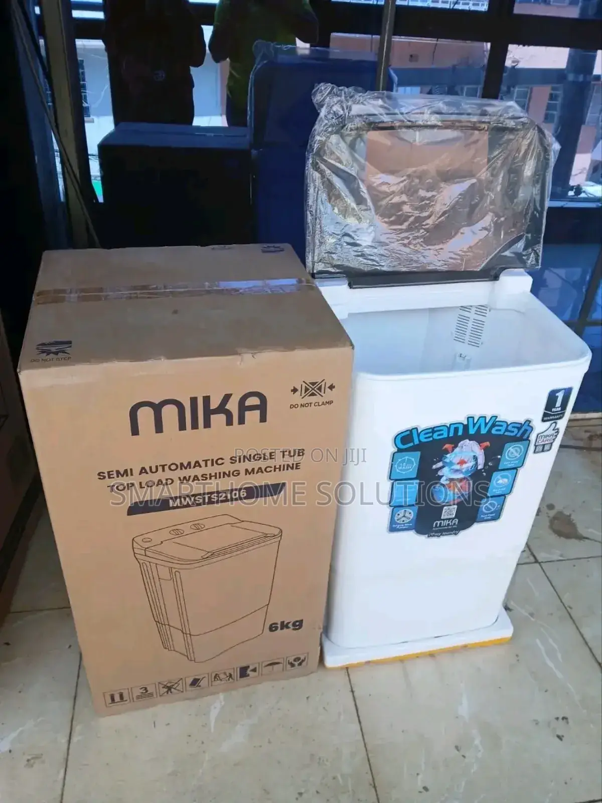 Mika 6kg Front Load Washing Machine – Smart, Fast,