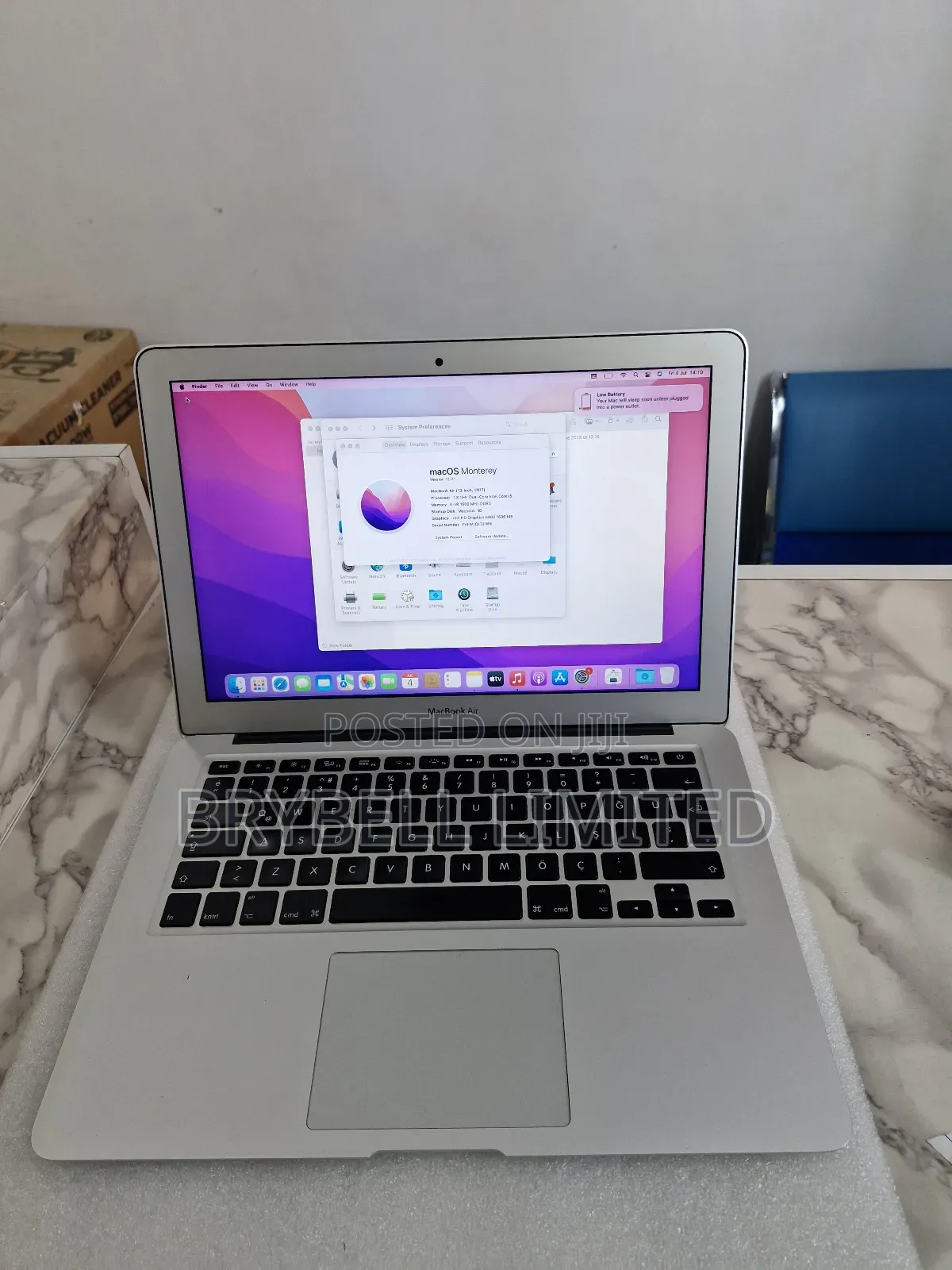 Laptop Apple MacBook Air 2017 8GB Intel Core I5 SSD 128GB