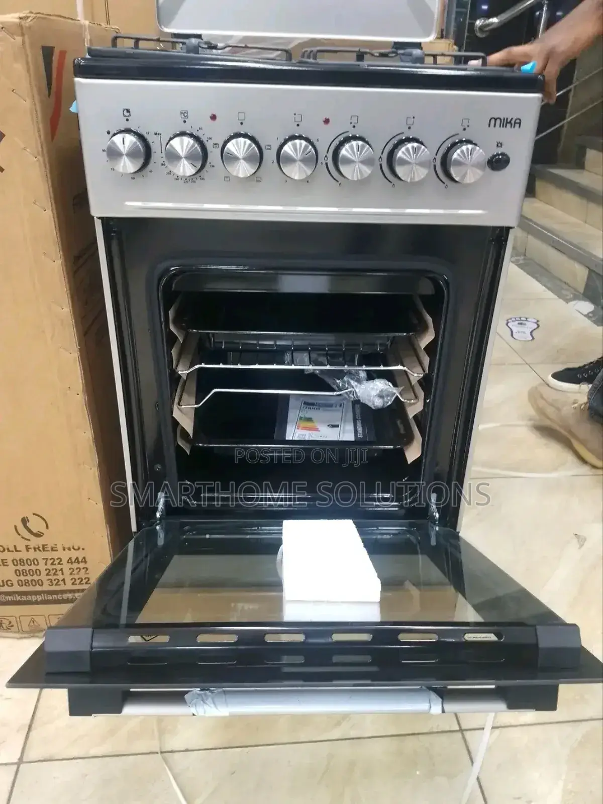 Mika 50 by 60 3 + 1 Electric Oven With Grill.