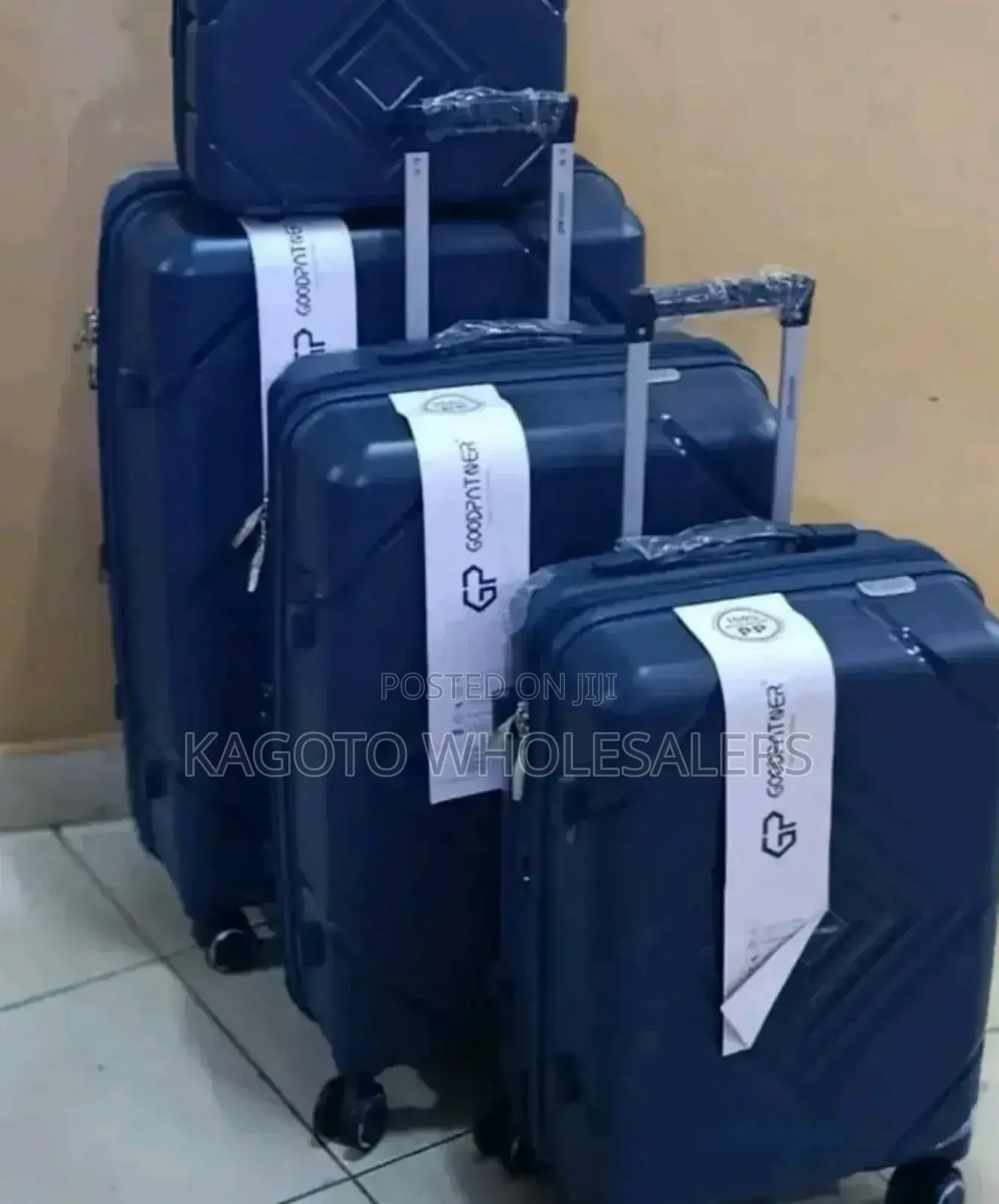4 in 1 Travelling Classic Suitcase/Briefcase (Blue)
