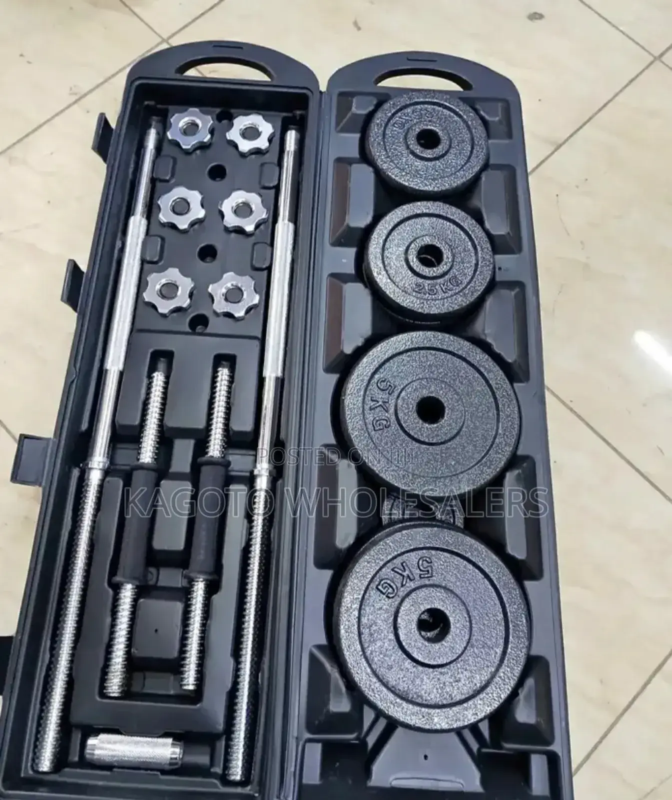 50 Kilograms Dumbbell Set/ Gym Weights Set
