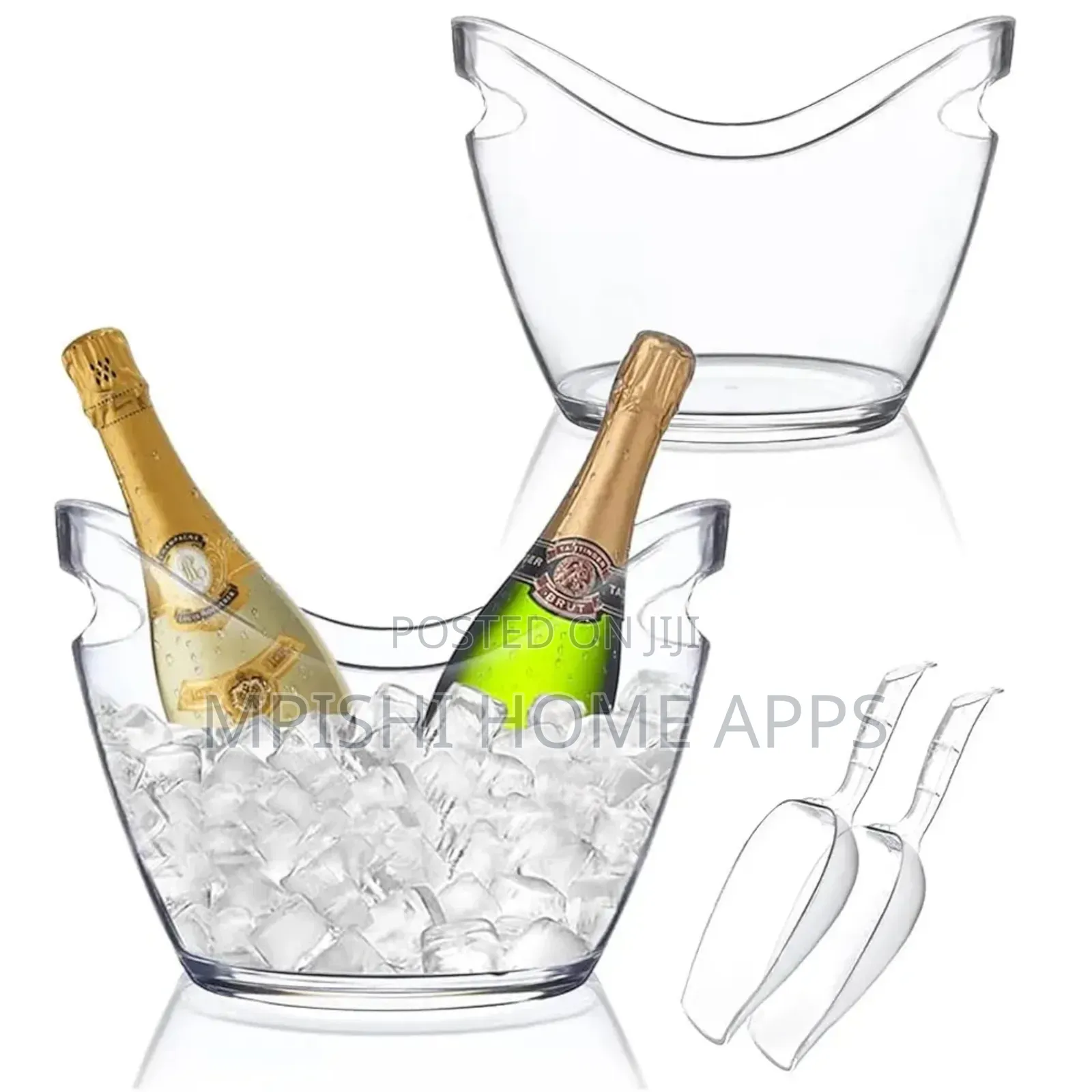Transparent Ice Bucket Acrylic, 4.5 L