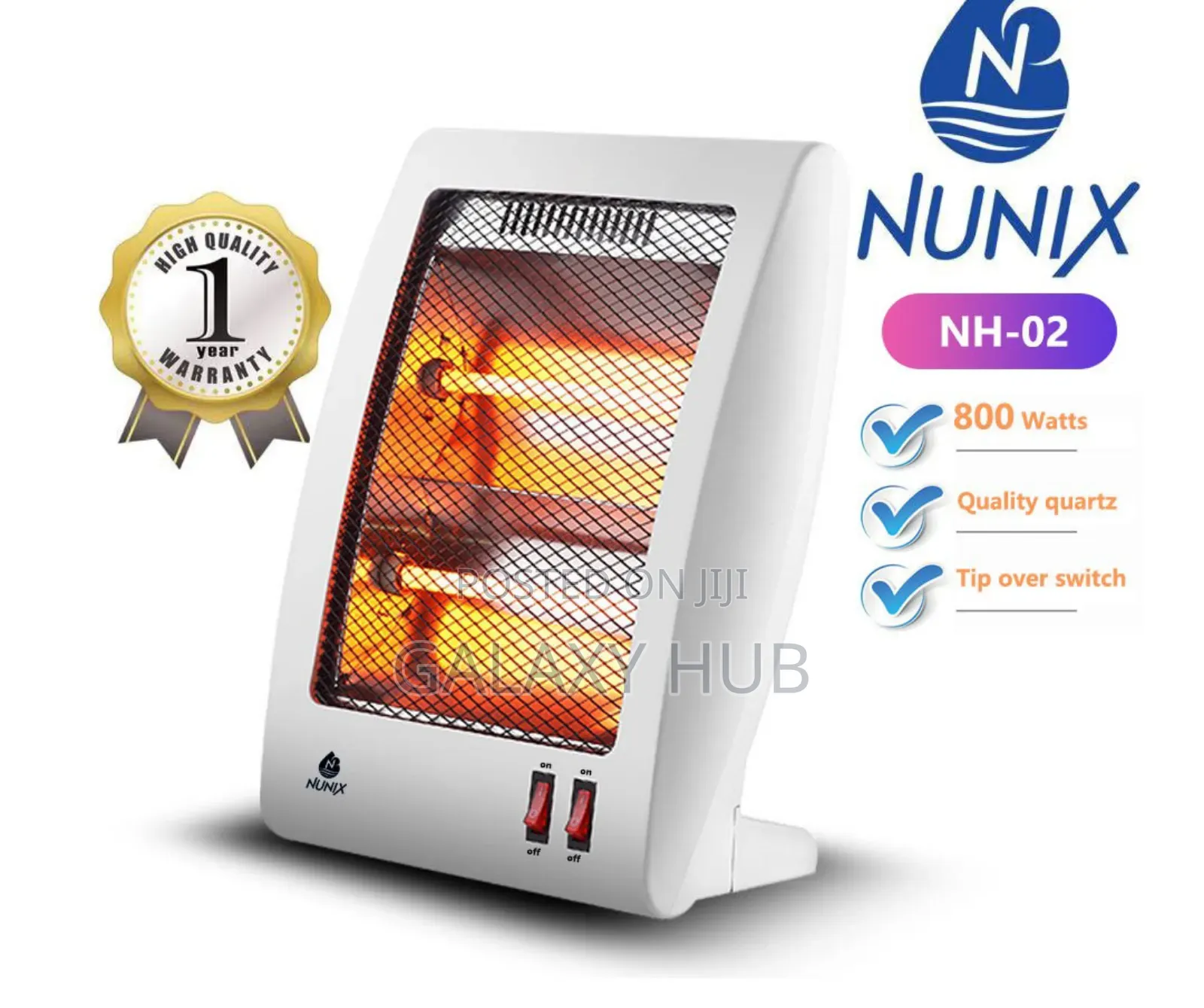Nunix Portable Electric Room Heater