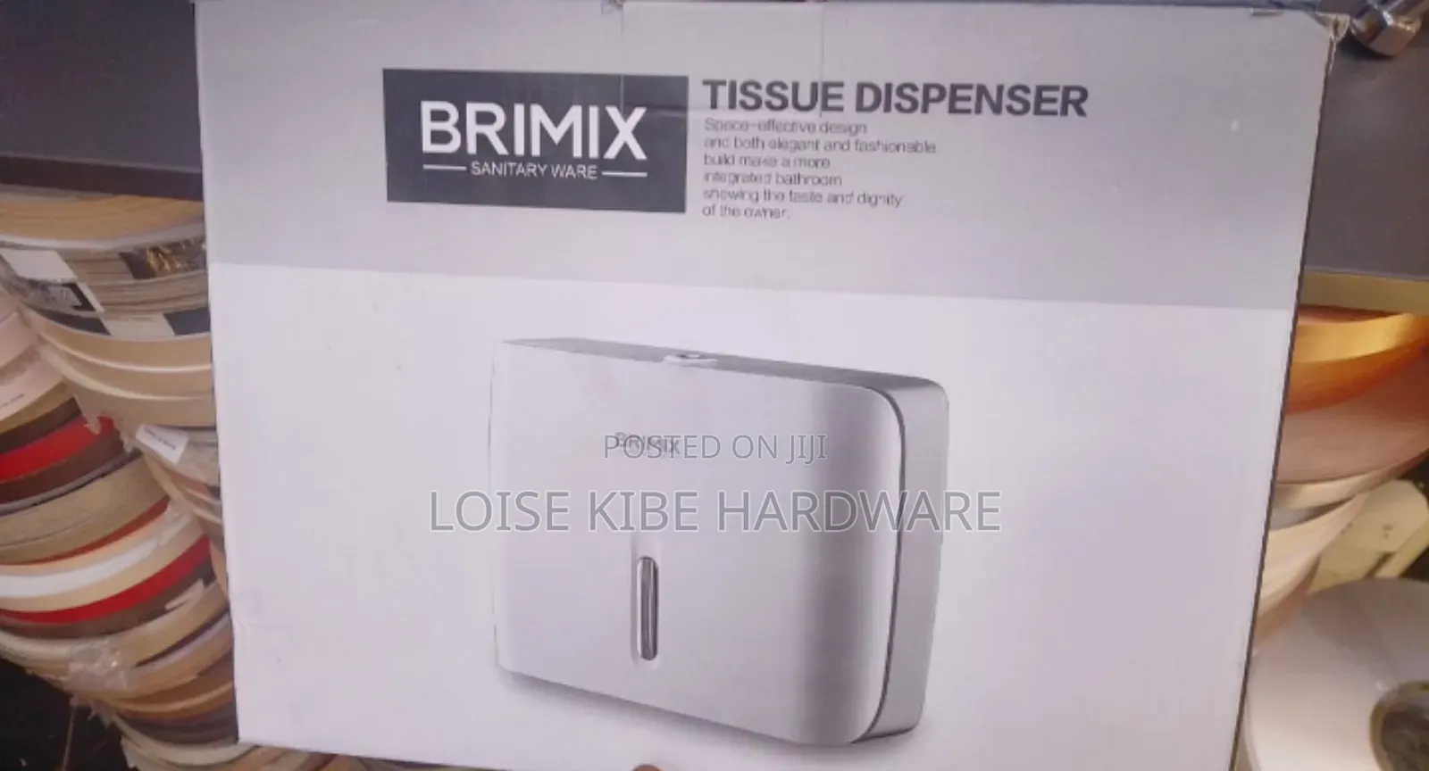 Brimix Tissues Dispenser Available