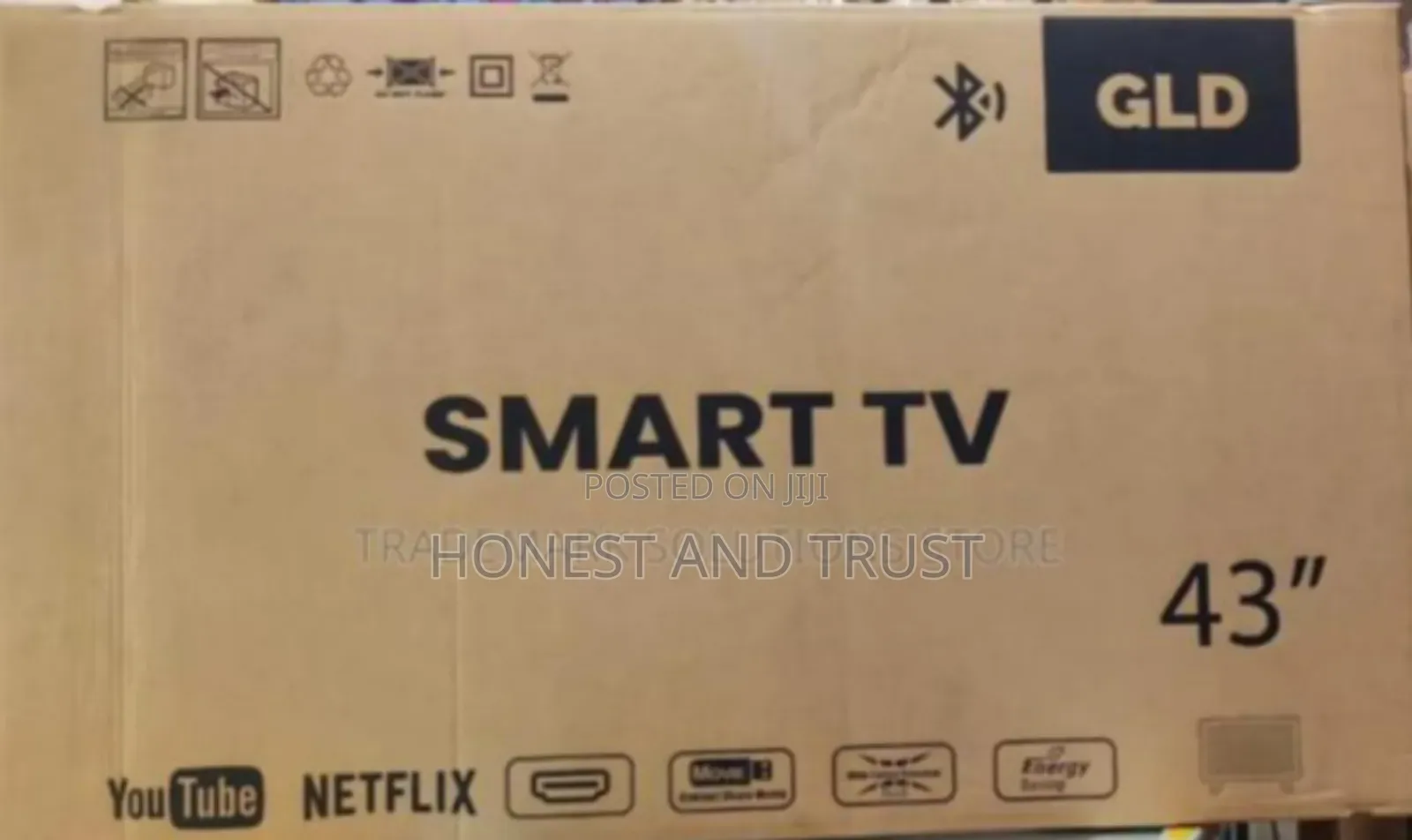 GLD 43inches Smart Tv With Bluetooth