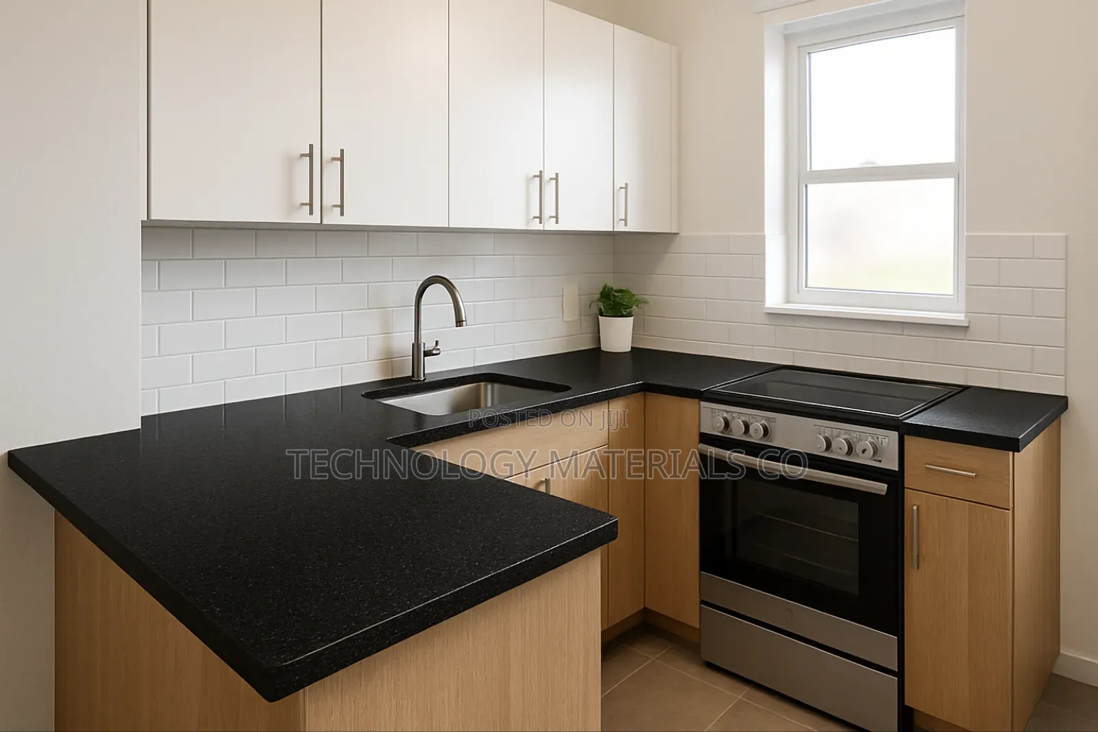 Fine Black Granite(8ft * 2 Ft * 18mm)