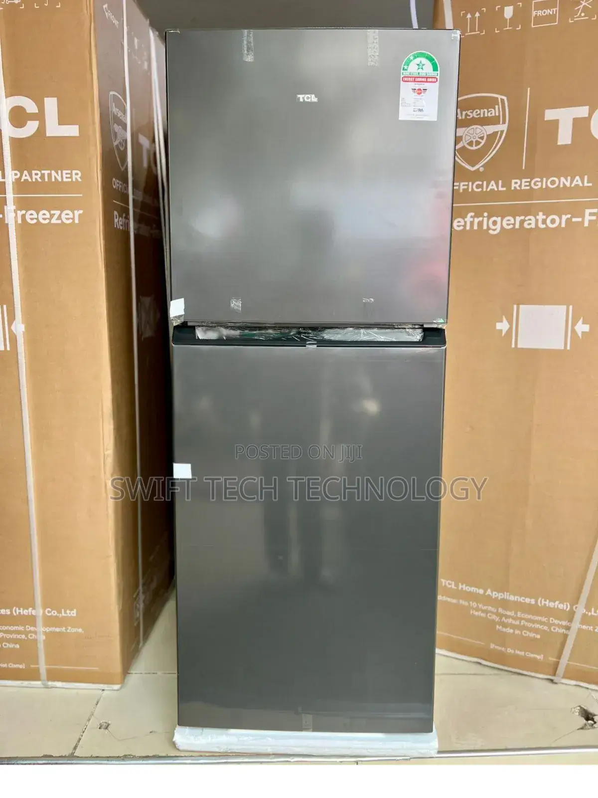 TCL Refrigerator 207liters Double Door Fridge