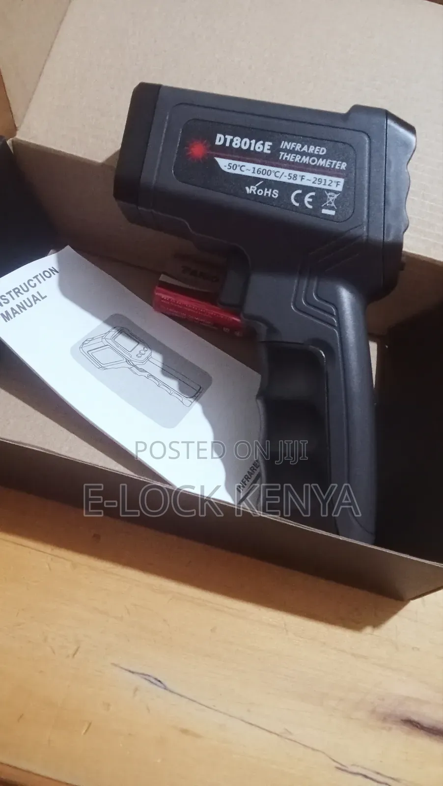High Accuracy Infrared Thermometer Upto 1600 Degrees