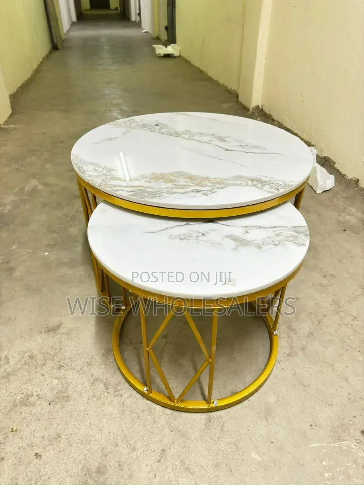 New Model Luxury Pure Ceramic Marble Top Nesti Coffee Tables