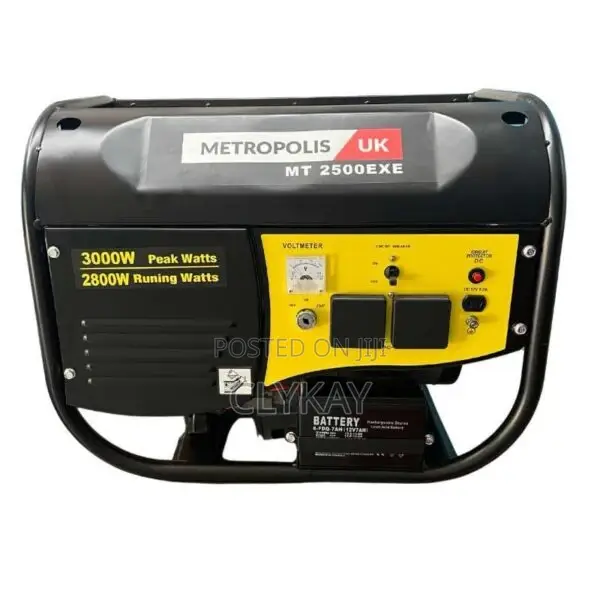 3kva Metropolis Mt2500exe Generator