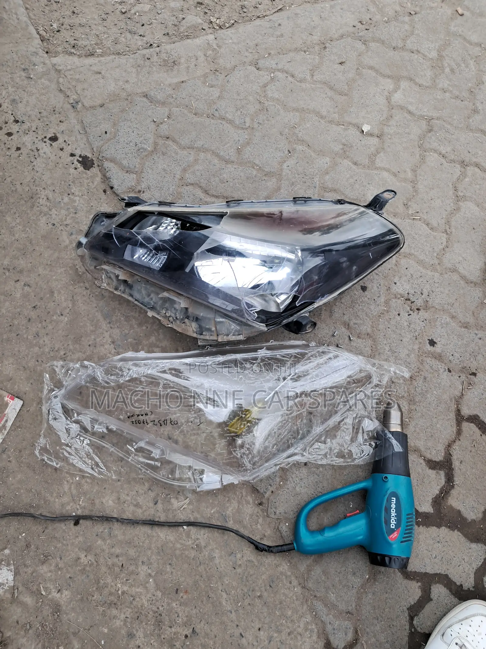 Toyota Vitz 2015 Headlight Lens