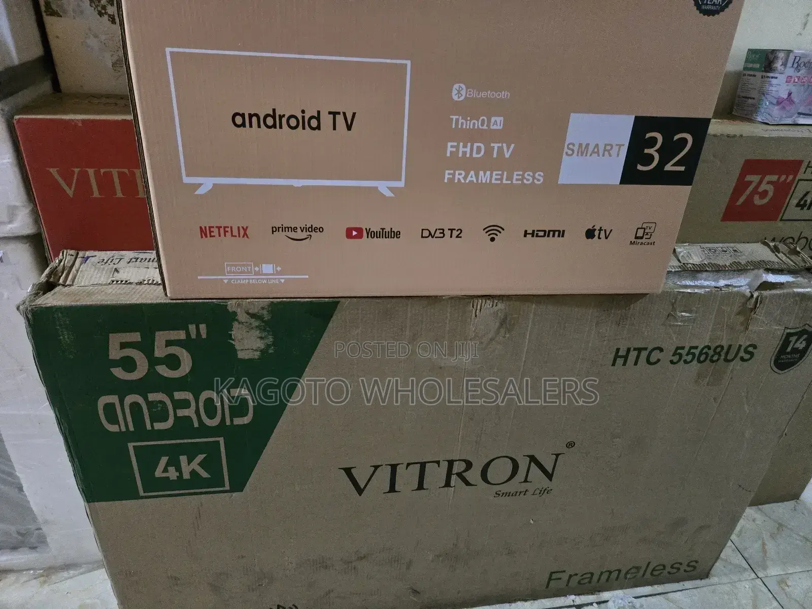 32inches Smart Tv. Solarmax