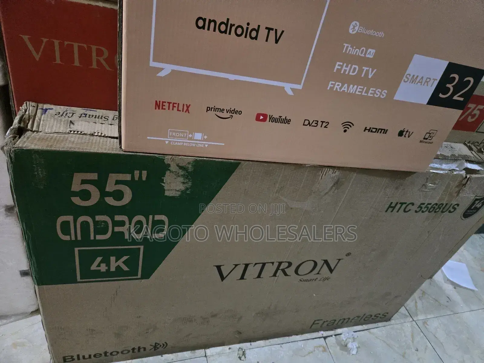 32inches Smart Tv. Solarmax