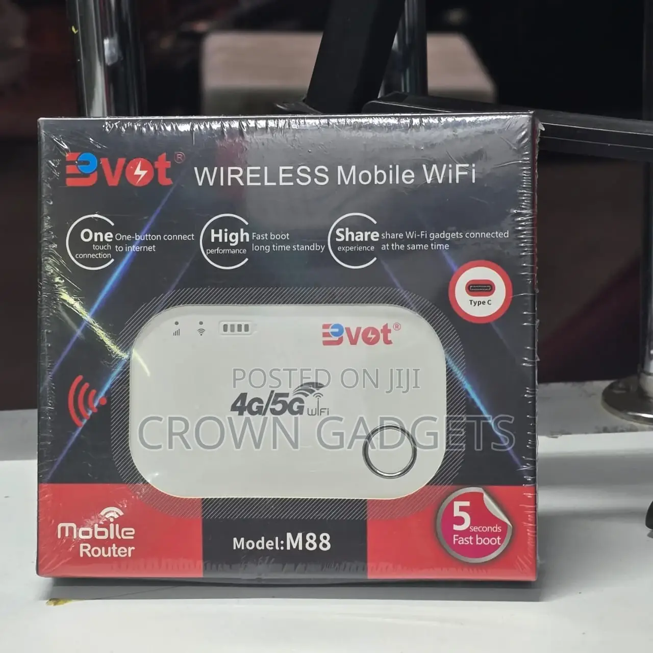 Bvot Internet Device – Type-C Fast Charging Pocket Wifi