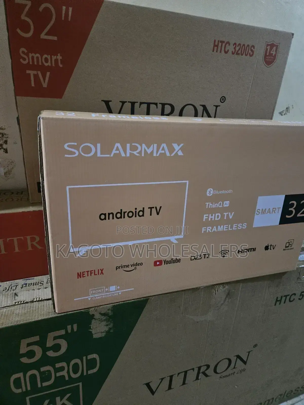 Solarmax 32inches Smart Tv