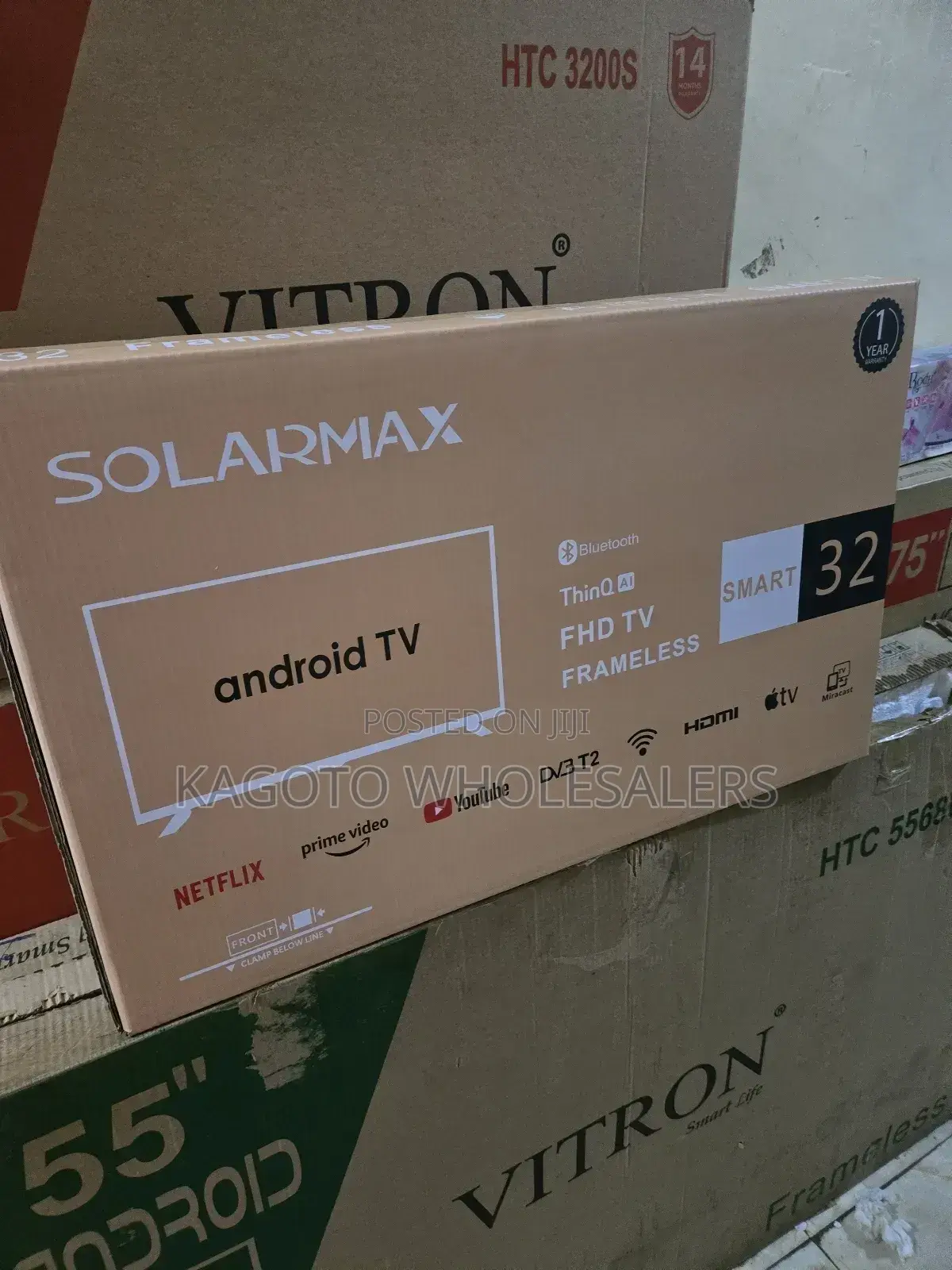 Solarmax 32inches Smart Tv