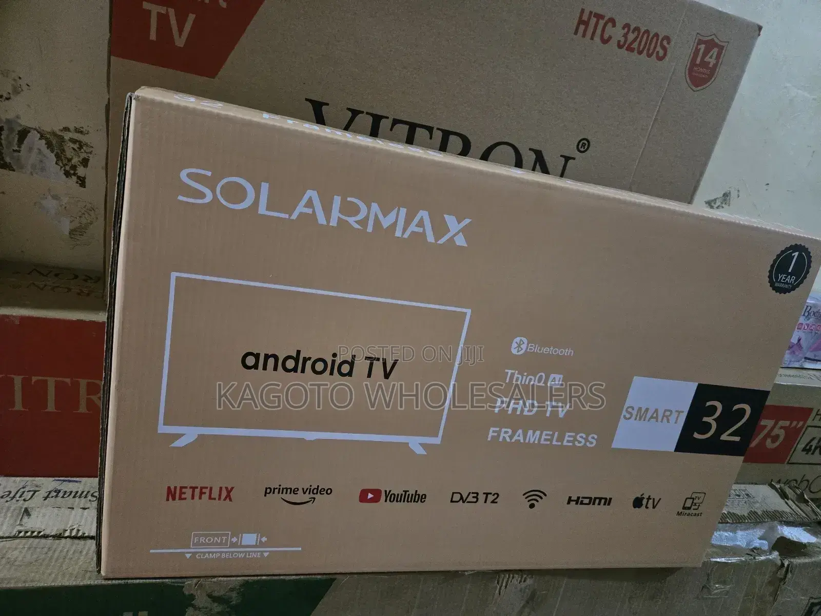 Solarmax 32inches Smart Tv