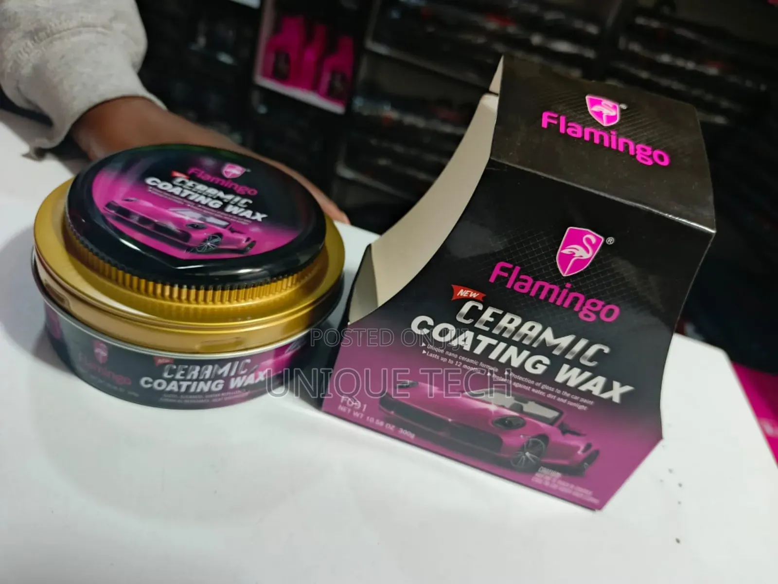 High Gloss Ceramic Wax / Flamingo Car Coating Sealant