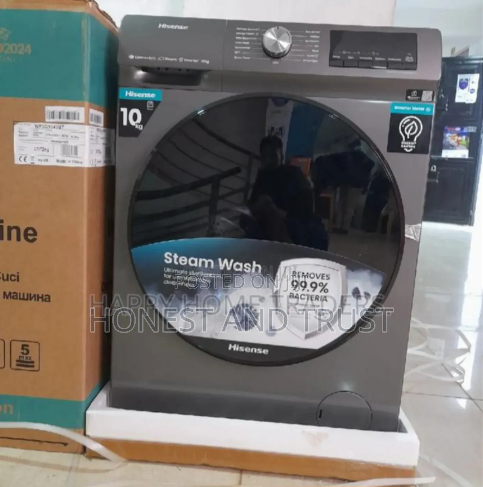 Hisense 10kg Wash and Spin Washing Machine