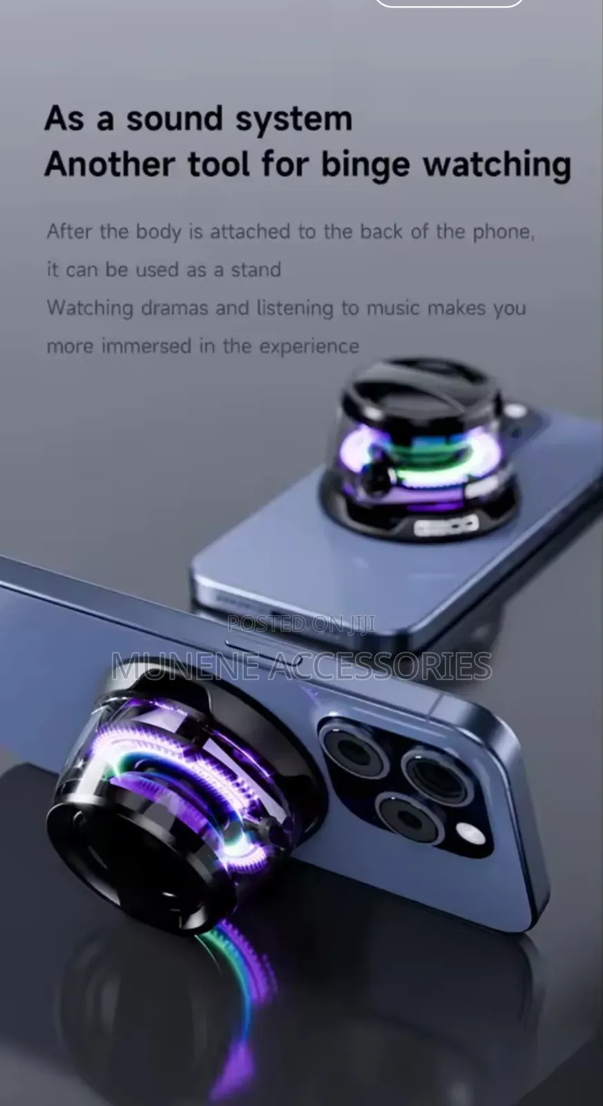 G200 Bluetooth Speaker RGB Magnetic Mini Speaker Bt5.3