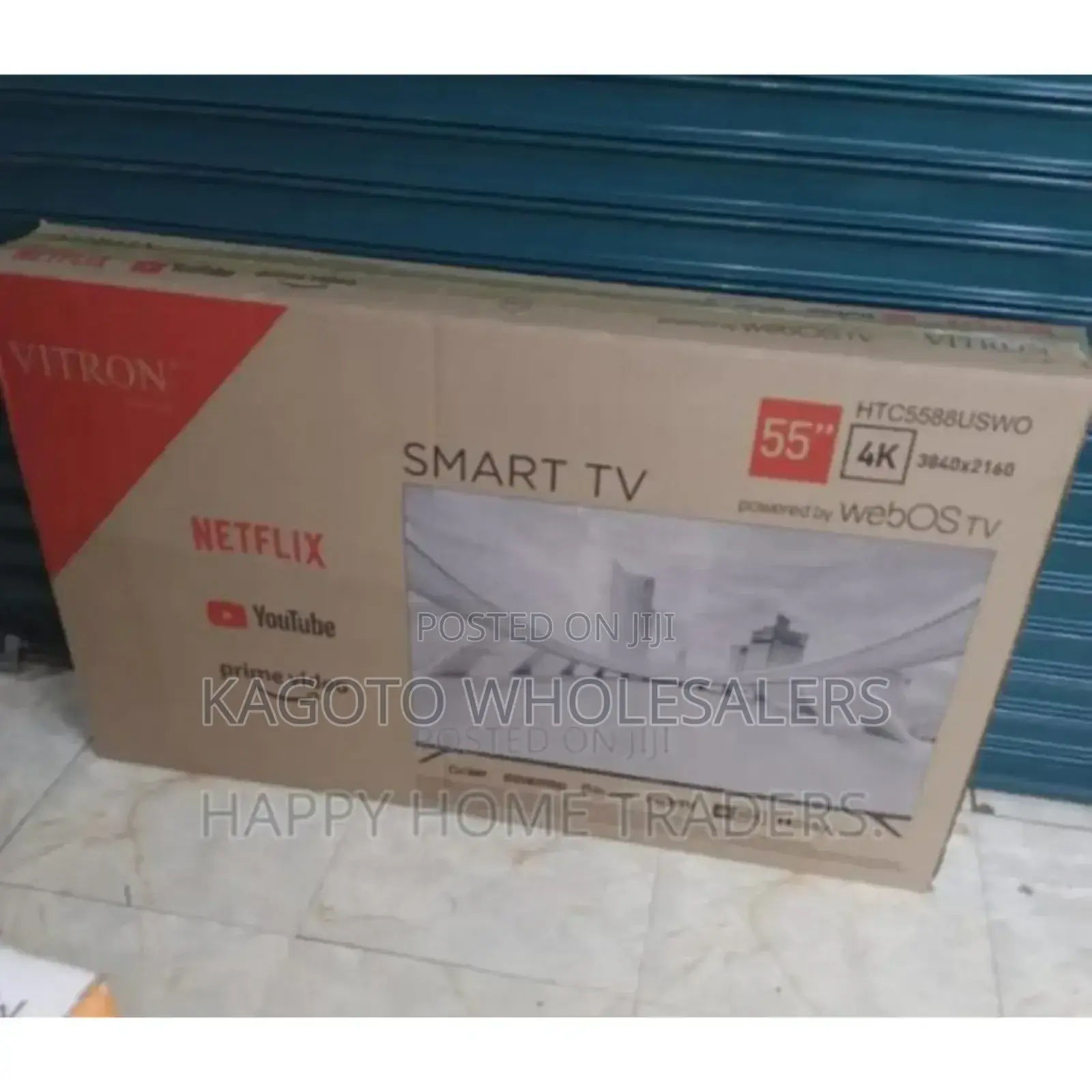 Webos Smart Tv. 55inches Vitron. With Clarity